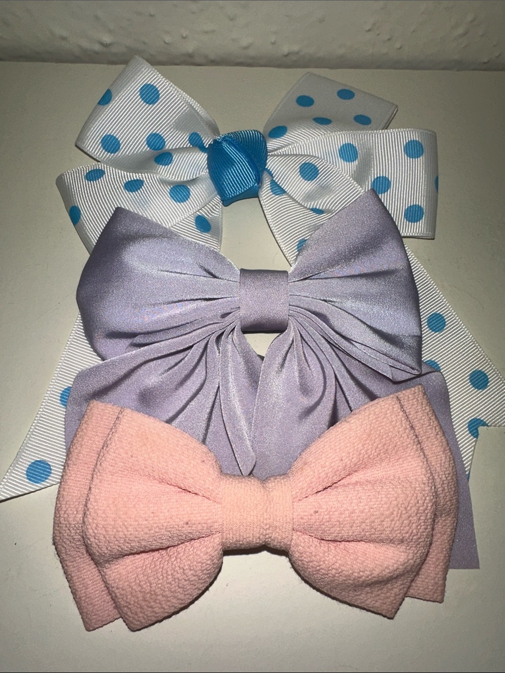 3pcs hair bow accessories